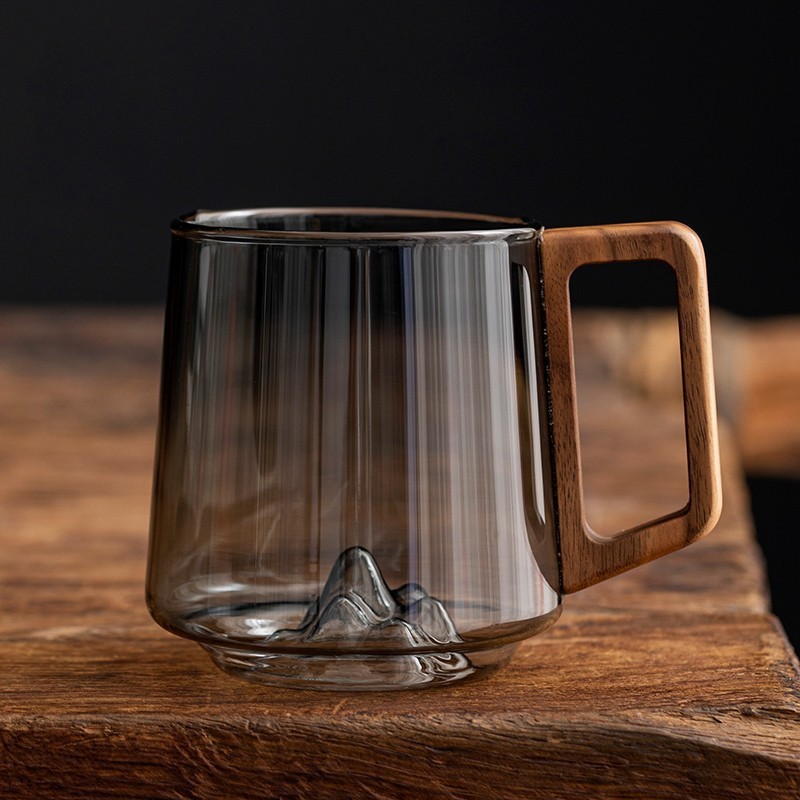 側木柄玻璃飲品杯 圖片 5