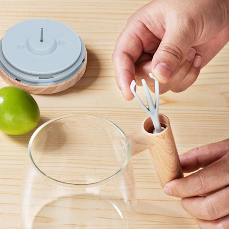 自動攪拌玻璃咖啡杯 圖片 3